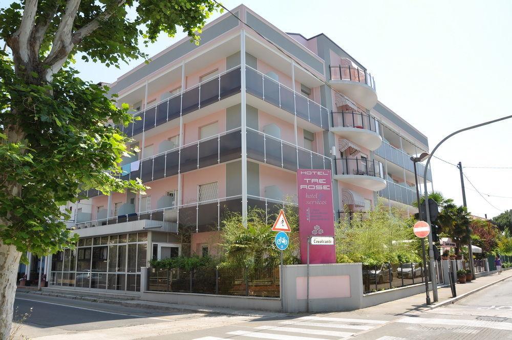 Hotel Tre Rose Riccione Exterior photo